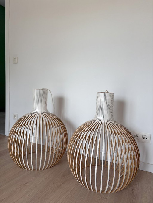 2x Secto Design Octo Suspension Lamp set price 800