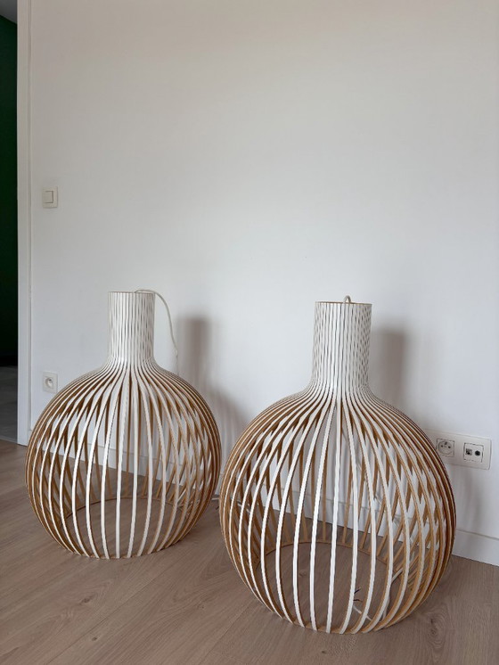 Image 1 of 2x Secto Design Octo Pendant Lamp set price 800