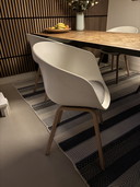 6x Hay About a Chair (bianco/rovere)