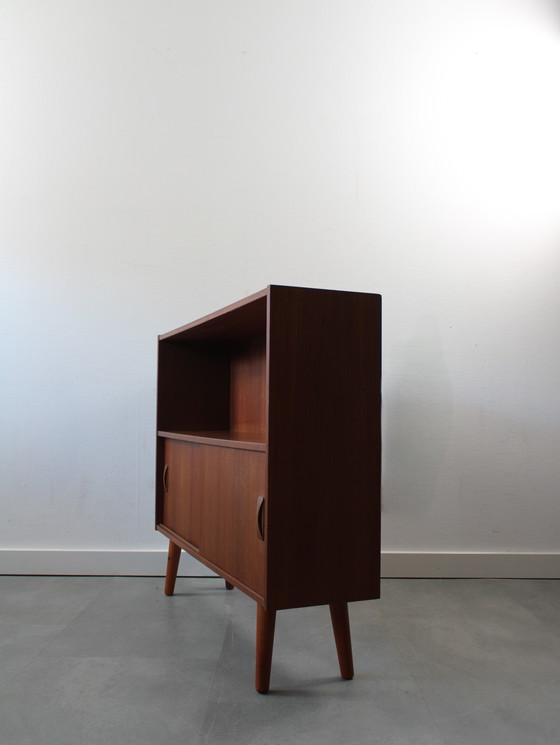 Image 1 of Dänisches Vintage-Bücherregal aus Teakholz