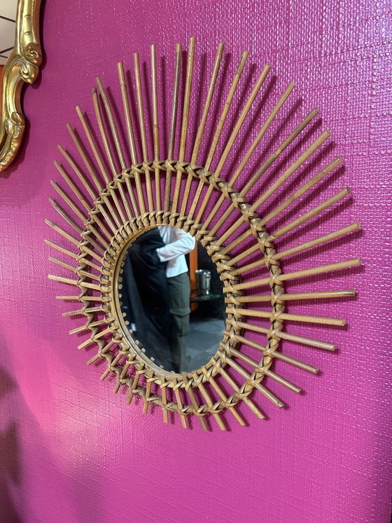 Image 1 of rotan zonnespiegel