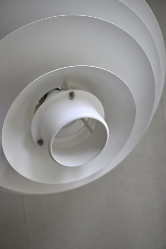 Image 1 of Lampada a sospensione danese di design, anni '70, forma 45 cm di diametro.