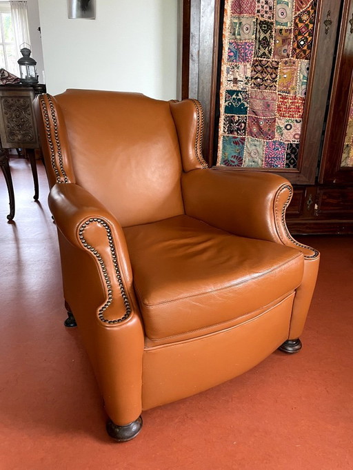 Leather armchair chair in perfect condition