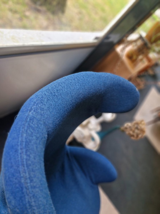 Fauteuil Egg Chair vintage des années 70, style danois – Wool (photo 11 of 13)