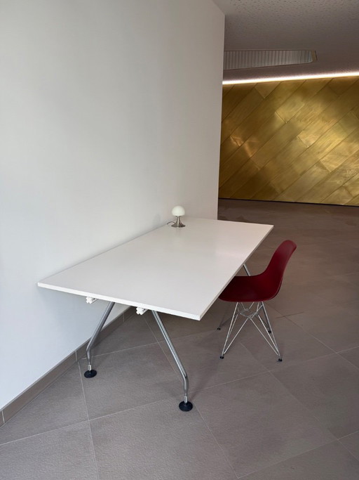 Mesa Vitra Ad Hoc Diseño Antonio Citterio – bureau, Metal, Wood