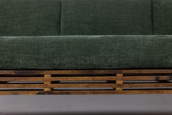 Image 1 of Divano a 3 posti o seduta a parete, modello 'Kapla'. 1960s.