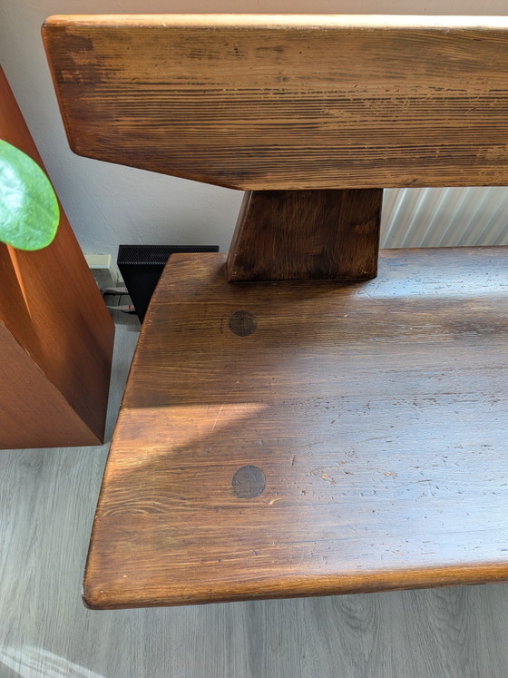 Image 1 of Minimalist mid-century bench by Jakob Kielland-Brandt