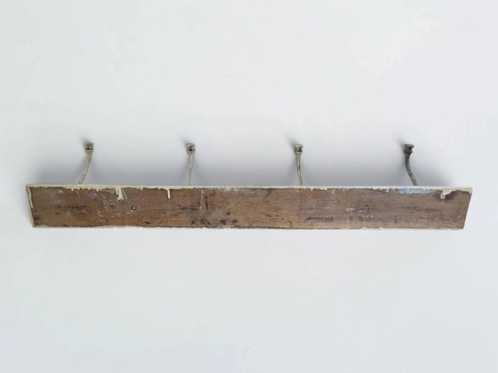 Portemanteau avec 4 crochets en fer de 1900 – Portemanteaux, Iron, Art Deco (photo 4 of 5)