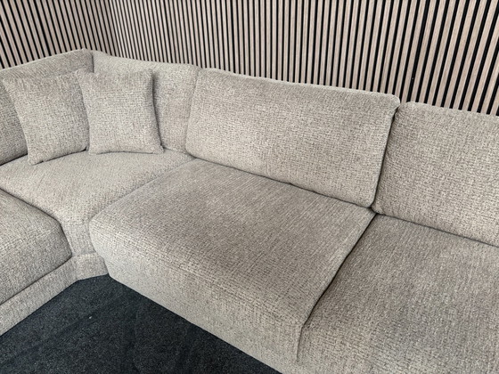 Montel 40-3 Ecksofa Stoff Braun 340x225 NEU (Foto 4 von 7)