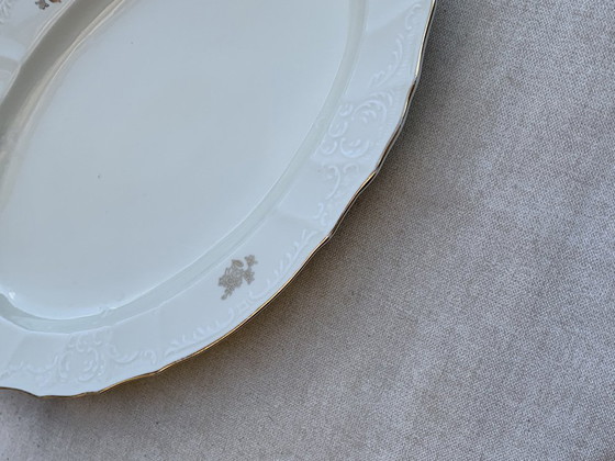 Vintage Bernadotte Porseleinen Serveerschaal, jaren 60 – Servies (photo 6 of 7)
