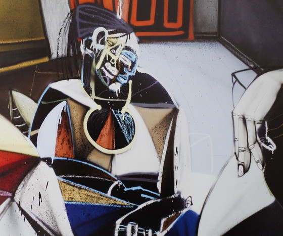 Image 1 of Jone HOPPER - Women of Algiers in their apartment - Framed artist's lithograph