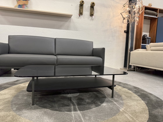 Image 1 of Rolf Benz 8870 Table basse Parssol Verre chêne noir 120x70