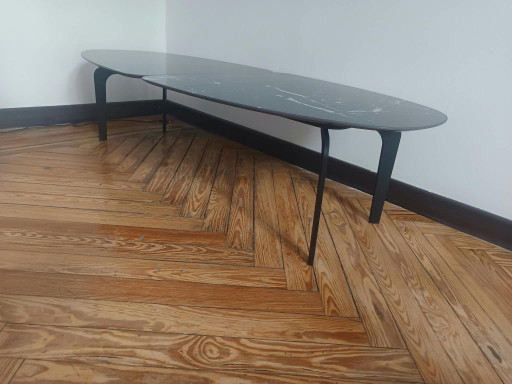 Coffee Table with Neolith Gloss Porcelain Top – salontafels (photo 2 of 5)