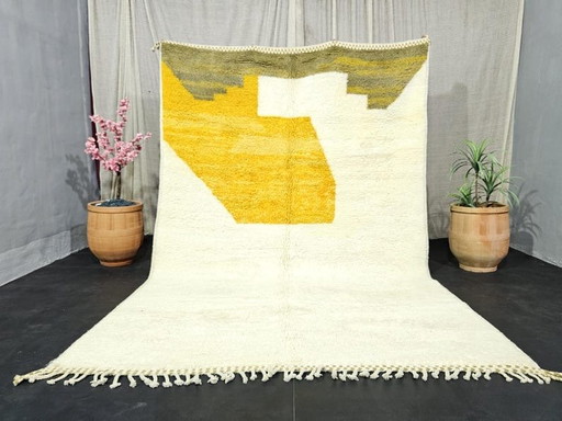 Handgemaakt Berber Beni Ouraine tapijt, traditionele stijl, formaat 1,5/2,5 m
