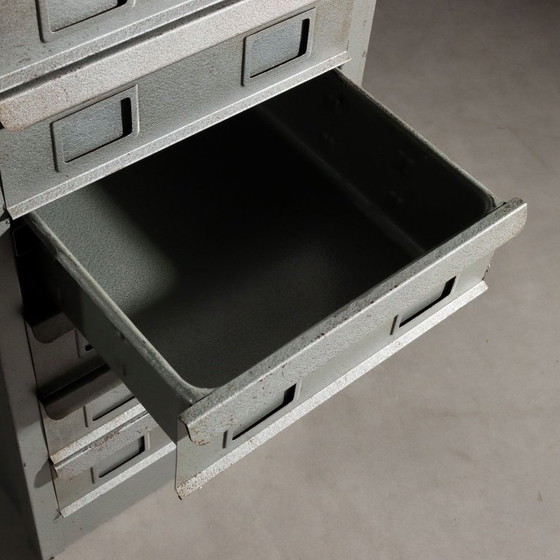 Image 1 of Industrial filing cabinet from the 1960s