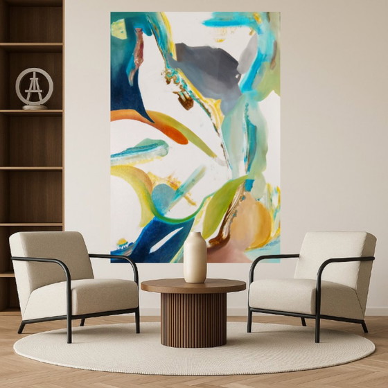 Image 1 of Acrylic painting #wata 150x100cm