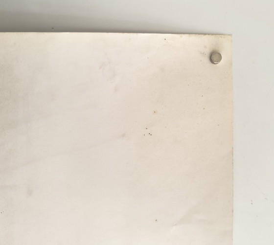 Image 1 of 💙 Ik hou van design – 1991 – Originele vintage A0-poster door Pierre Mendell / Die Neue Sammlung | Zeefdruk | 84,1 × 118,9 cm  