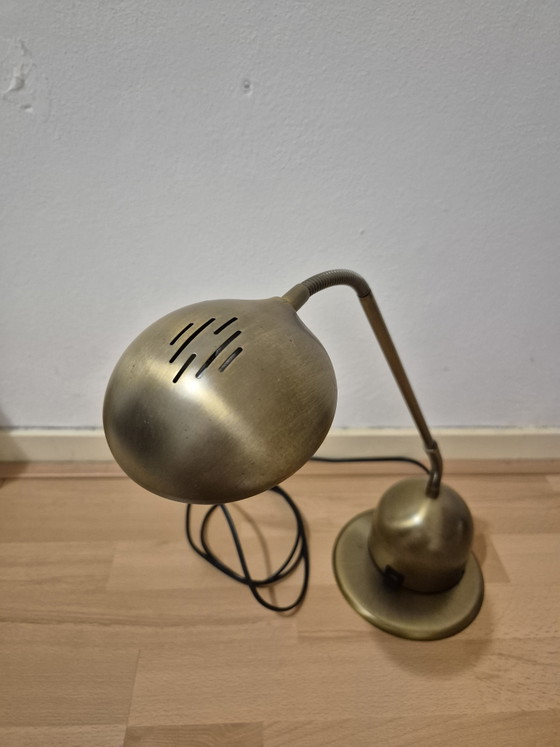 Bureaulamp – Bureaulampen, Metal, Brass (photo 3 of 6)