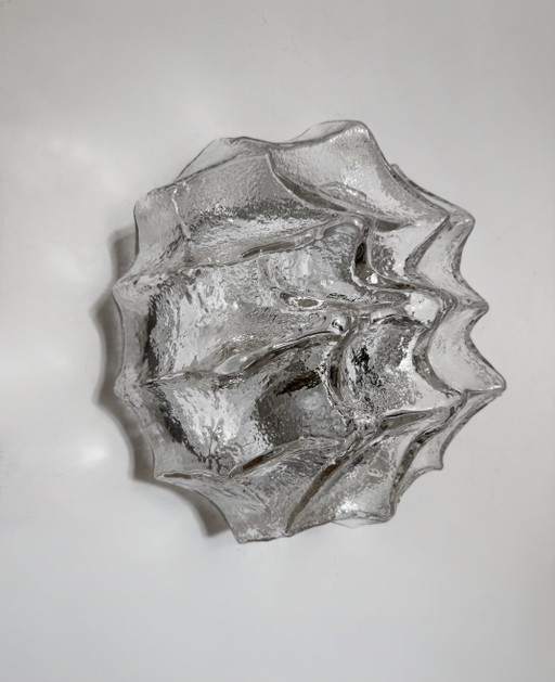 Applique verre à pointes style Carlo Nason années 60