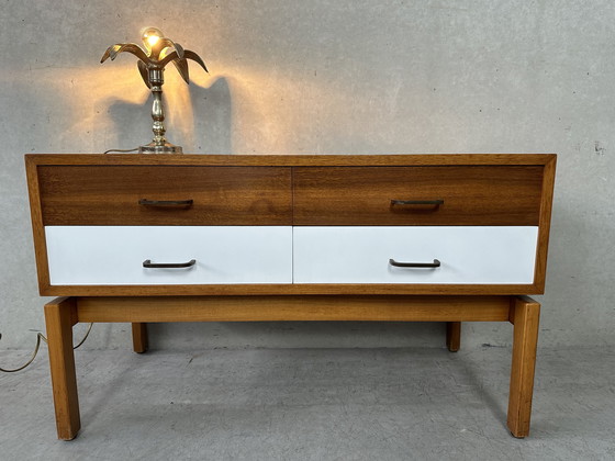 Image 1 of Vintage palm table lamp - Willy Daro for Massive - 1970's