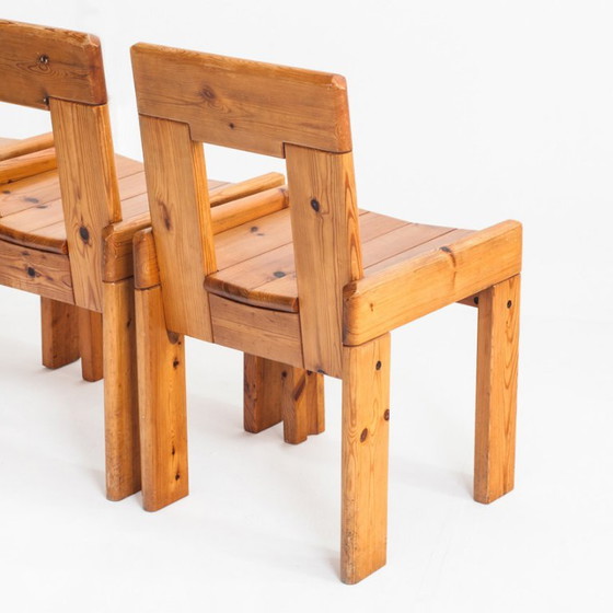 Chaises vintage en pin. Conçues par Silvio Coppola pour Fratelli. – Fratelli Montina (photo 11 of 16)