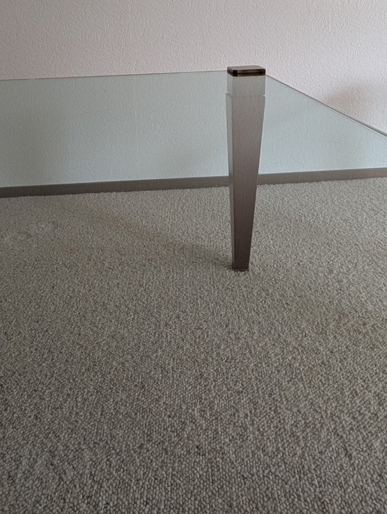 Image 1 of Table basse en verre Ghyczy T56 (grande, n° 3 d'un ensemble de 3)