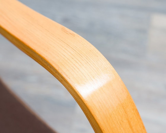 Image 1 of Sedia a sbalzo degli anni '50 in stile Alvar Aalto, in condizioni originali.