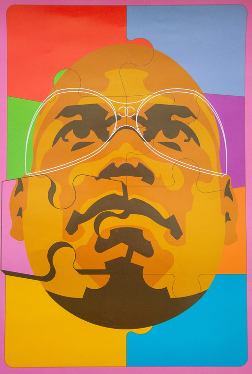 Original Vintage Carl Cox at Space/Ibiza 2005 / Excellent Condition / 59x32cm