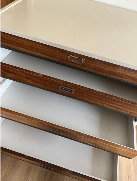 Image 1 of Teken-/ladekast scolastico vintage 