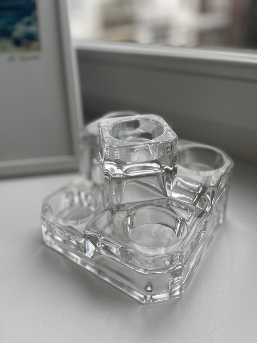 Photophore vintage Partylite Crystal Palace