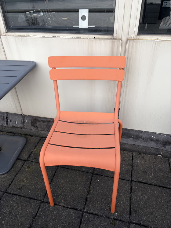 Image 1 of 2x tavolo Fermob Luxembourg 80x80 grigio