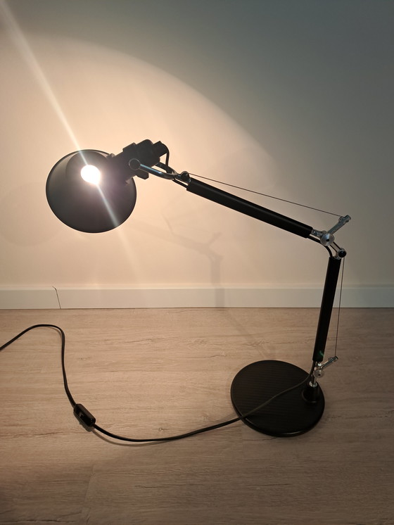 Image 1 of Icona luminosa Artemide Tolomeo Micro Nero