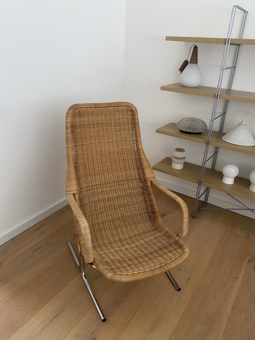 RARA POLTRONA IN VIMINI - POLTRONA, DIRK VAN SLIEDREGT