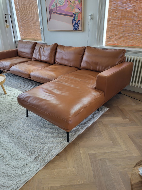 Image 1 of BoConcept Leather Sofa Cognac Color