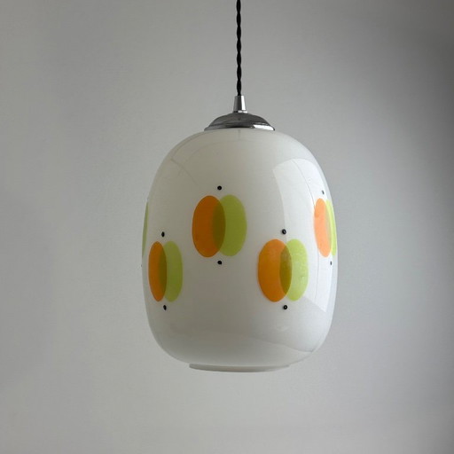 Vintage Ovoid Pendant Lamp 1970