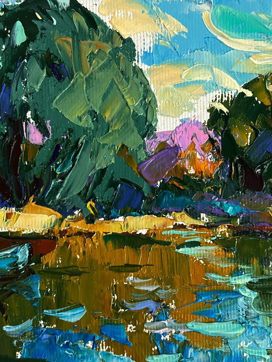 Image 1 of On a Boat by a Quiet River
