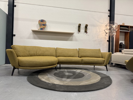 Leolux Rego Corner Sofa Mondo Fabric Oro