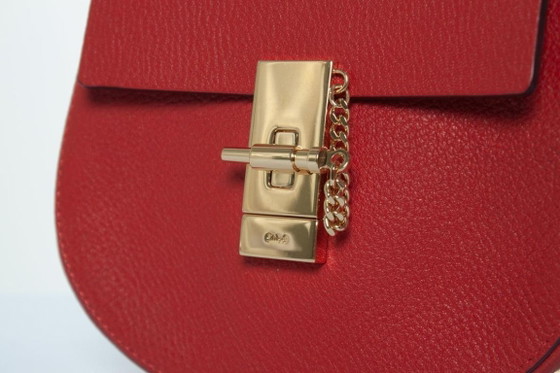 Image 1 of Chloe, bolso de piel roja