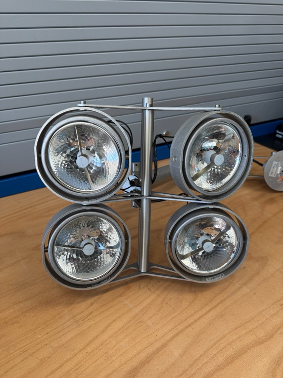 Modular Lightning Nomad 4 spots | lampada di design regolabile – Plafoniere, Alluminio (photo 3 of 11)
