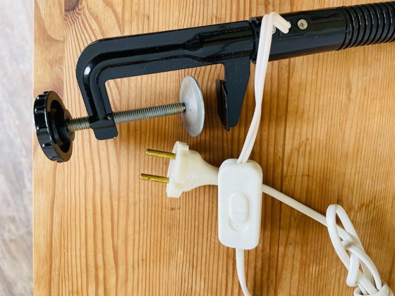 Image 1 of Futuristische Retro-Schwanenhals-Schreibtischklemmleuchte aus der UdSSR