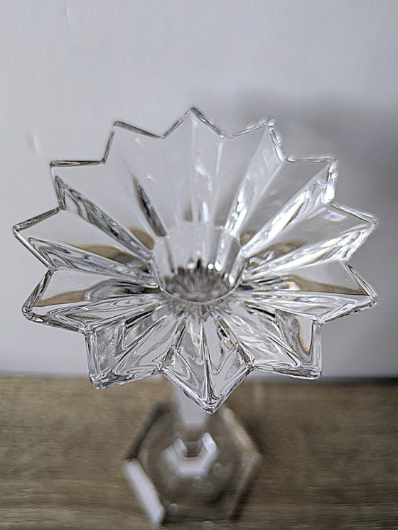 Image 1 of Set di 2 candelabri in cristallo Mikasa Excelsior, 24,5*7,5 cm.