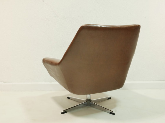 Image 1 of Vintage swivel chair from the 1970s, lounge chair, cocktail chair, Mid Century Modern