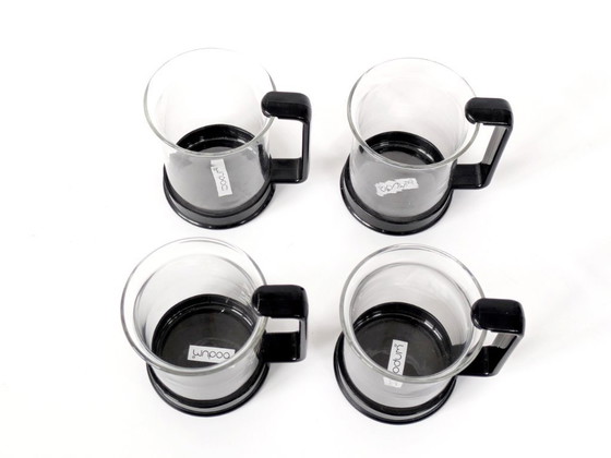 Image 1 of Vintage Bodum Brazil Coffee Cups, Set of 4, Carsten Jørgensen Design