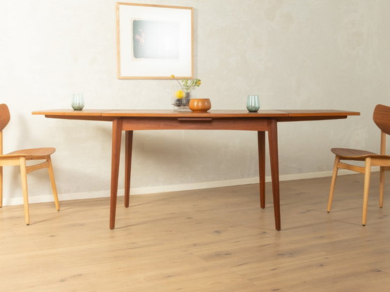 1960s Mid-Century Dining Table – Wood (photo 8 of 18)
