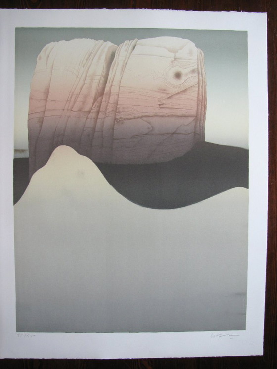 Image 1 of LE FOLL Alain, litografia astratta