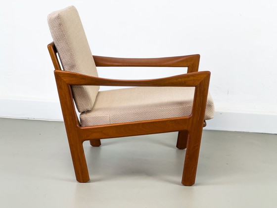 Image 1 of Danish Teak Lounge Chair By Illum Wikkelsø For Niels Eilersen, 1960S