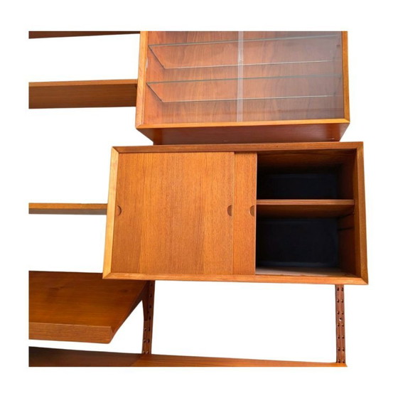 Image 1 of Poul Cadovius Midcentury Bibliothèque- Étagère murale Systèmes royaux Cado