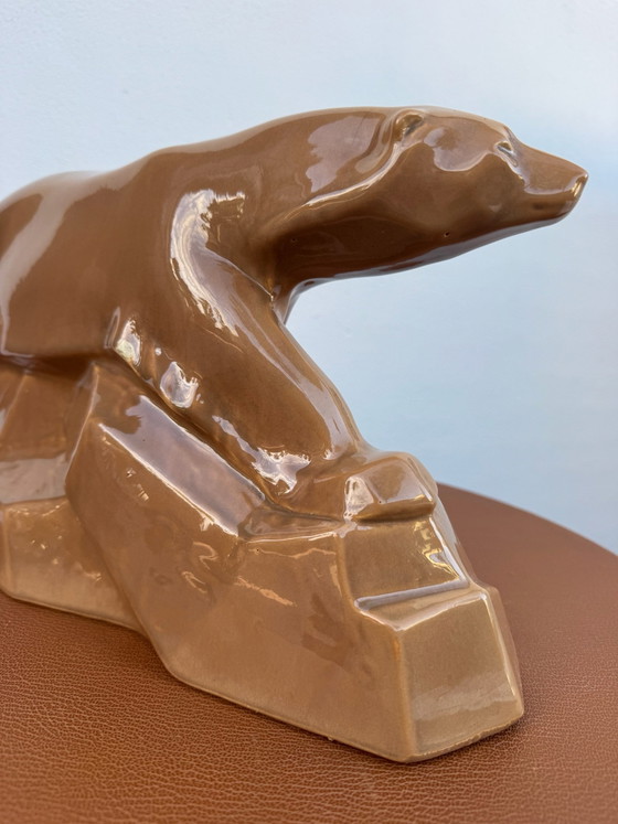 Scultura orso Art Déco E.Cazaux – Sculture, Ceramica (photo 8 of 15)