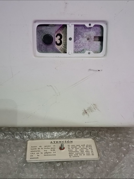 Image 1 of Important designer clock Twemco Auto-20 1970