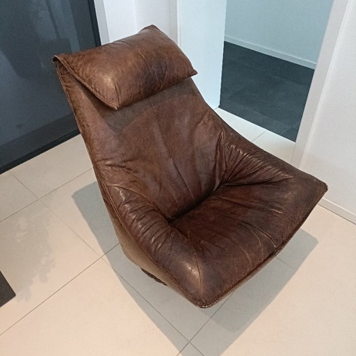 Montis Delantra Swivel Armchair – fauteuils, Leather, Rattan (photo 2 of 9)